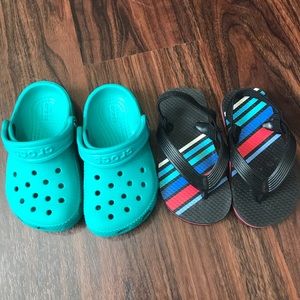 Toddler Crocs & Flip Flops
